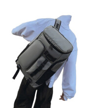 Casual Backpack for Women Man Student School Backpack-Gray