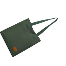 Fashionable Shoulder Bag Nylon Handbag Shopping Bag Large-Green