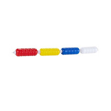 Pool Safety Rope with Visibility Buoys, AntiWave Swimming Pool Divider, Nylon 49.2ft
