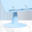 Sky Blue Foldable ABS Book Reading Stand, Multi-Purpose & Adjustable 1