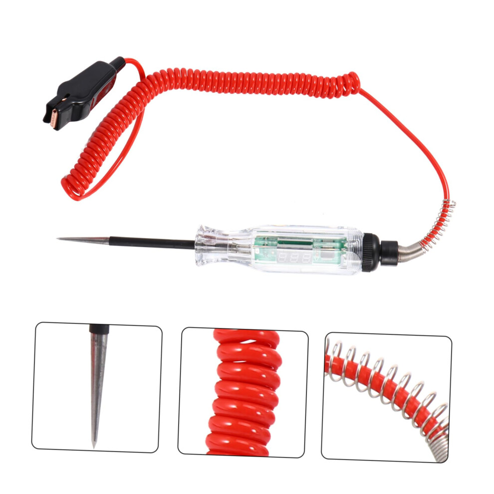Digital Lcd Automotive Circuit Tester With Ergonomic Grip Low Voltage Probe 9426802572643