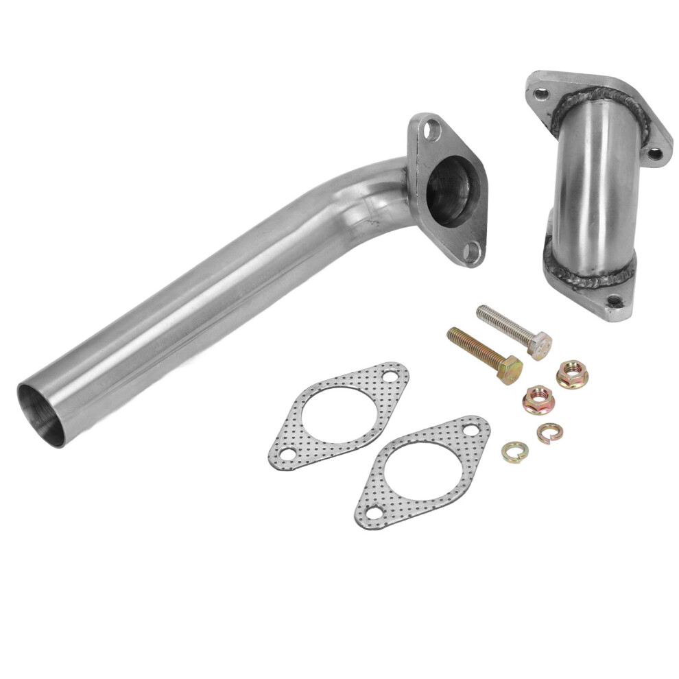 Universal 35Mm 38Mm Wastegate Dump Pipe Elbow Adapter Set Steel 9421372742328
