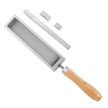 2Pièces Moule De Fusion Métal En Fer Bois Pour Argent Or
