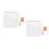 2Sets Educational LED Writing Tablet White Kids Drawing Message Board 5