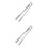 2Pièces Pinces Cuisine Acier Inoxydable Pour Buffet 5