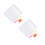 2Sets Educational LED Writing Tablet White Kids Drawing Message Board 3