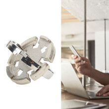 Adult 3D Unlock Puzzle - Durable Alloy Design for Home or Office Fun