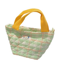 Isolierte Lunchtasche, Handtasche, Heiß-Kalt-Gefrierbeutel,-Grün
