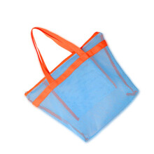 Sac de plage de grande capacité, sac de-bracelet bleu orange