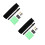 2Sets Mini Saxophone Plastic Woodwind Instrument for Kids 10