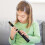 2Sets Mini Saxophone Plastic Woodwind Instrument for Kids 3
