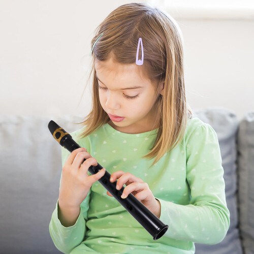 2Sets Mini Saxophone Plastic Woodwind Instrument for Kids 2