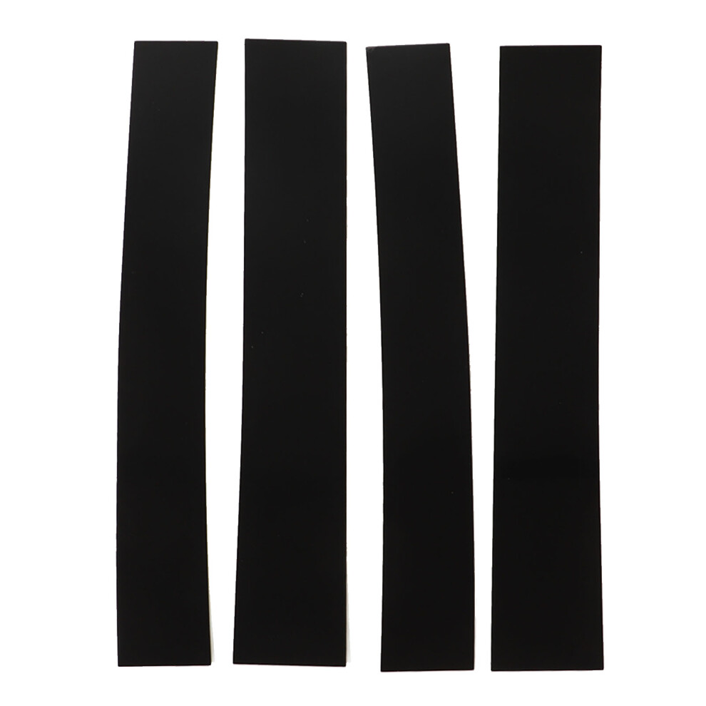Glossy 4Pc 4D Pillar Post Trim For Escalade 2007-2014 Black 6911381260799