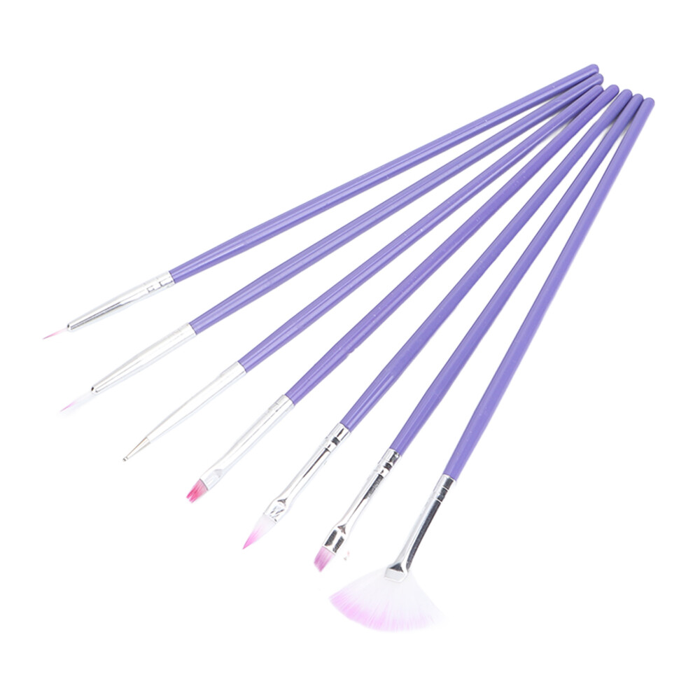 7-teiliges Nailart-Pinsel-Set, multifunktionaler