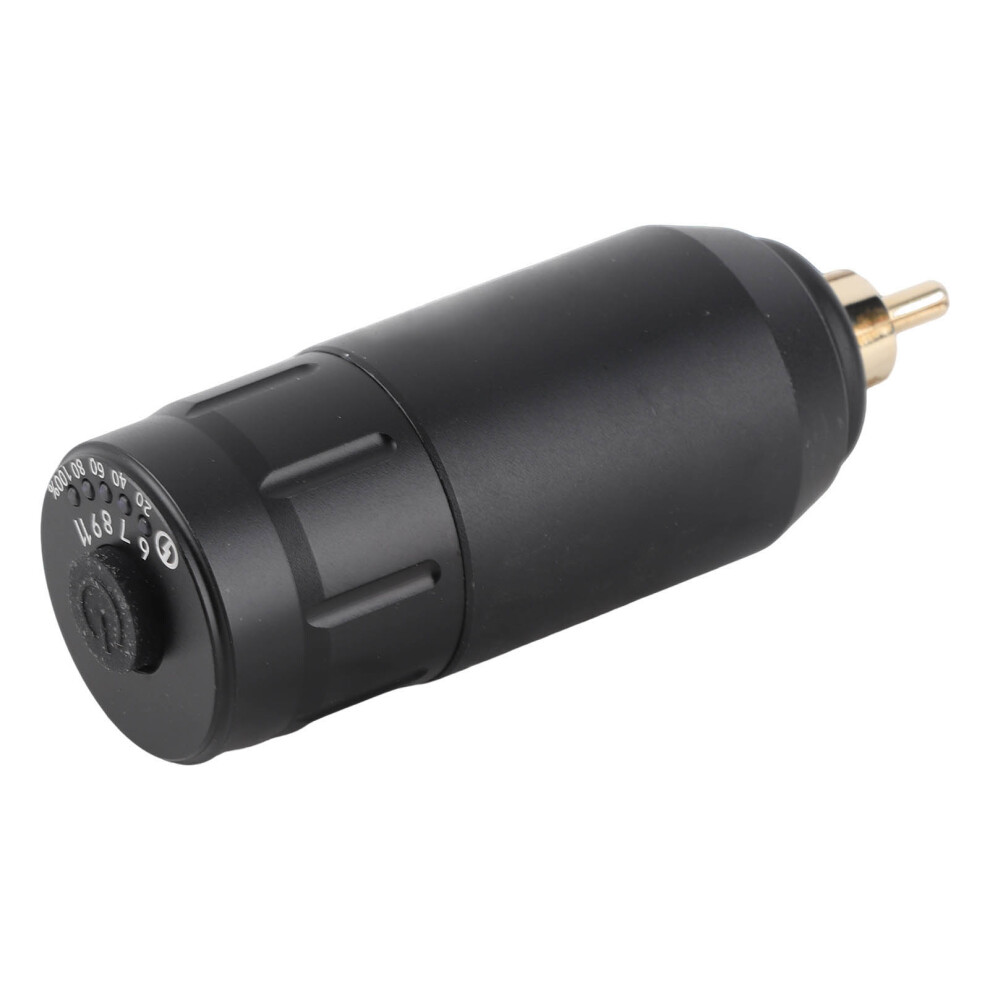 Wireless Aluminium Alloy Tattoo Power Supply 1300mAh, 8V, 62.8x27.5mm