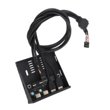 3.5 Inch Front Panel USB 3.0 Hub 4 Ports for Desktop PC