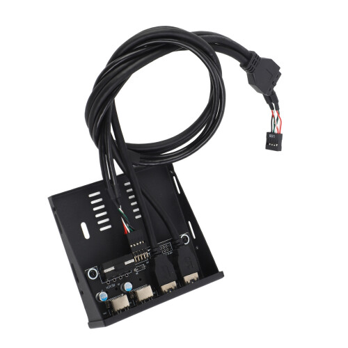 3.5 Inch Front Panel USB 3.0 Hub 4 Ports for Desktop PC