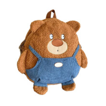 Sac à bandoulière Animal de dessin animé pour femmes, sac à -brun