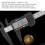 Digital Caliper with LCD Display 0-150mm Dual Scale ABS Precision Tool 3