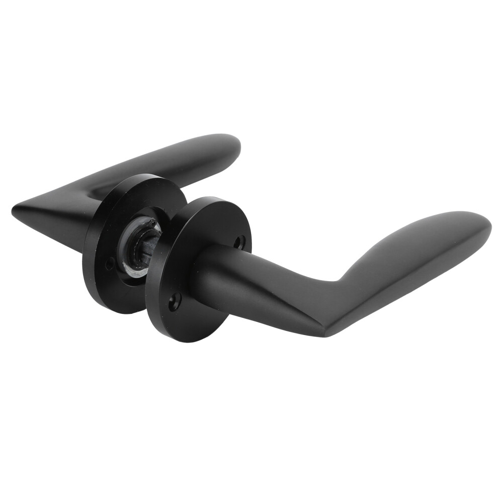 Reversible Entry Door Handle Lock Set Zinc Alloy, Copper, 17X12.7cm 3241379229211