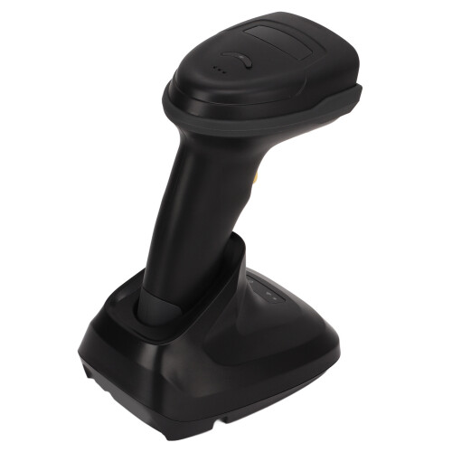 Handheld 2.4G Wireless Barcode Reader 1D Bar Code Scanner with Charging Base
