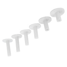 6Pcs Golf Gummi Tee Halter Golf Training Aid für