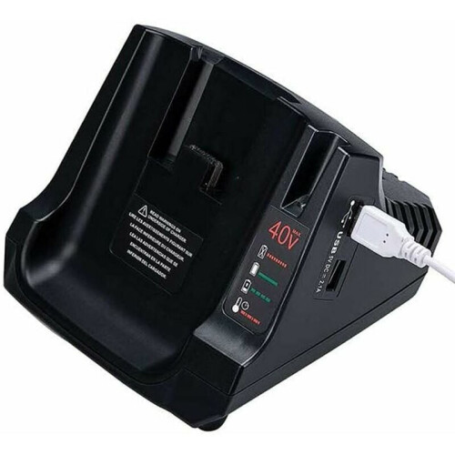 Επαναστατικός Φορτιστής Αντικατάστασης 40V για Ηλεκτρικά Εργαλεία Black+Decker,