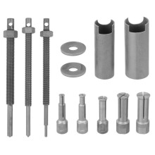Kit de Parafusos de Ajuste da Corrente, Compatível com Motosserras Husqvarna para Ampla Aplicação, Precisão e Qualidade Garantem Desempenho Ideal