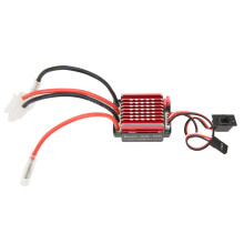 Controlador eletrônico de velocidade (ESC) compatível com carros RC, com dissipador de calor integrado e sistema de resfriamento em alumínio,