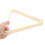 2Pcs Snooker Ball Triangle Racks 5.25cm Diameter White Frame Heavy Strength 4