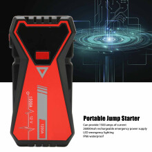 Autobatterie-Starthilfe, 1500 A, 26000 mAh, 96,2