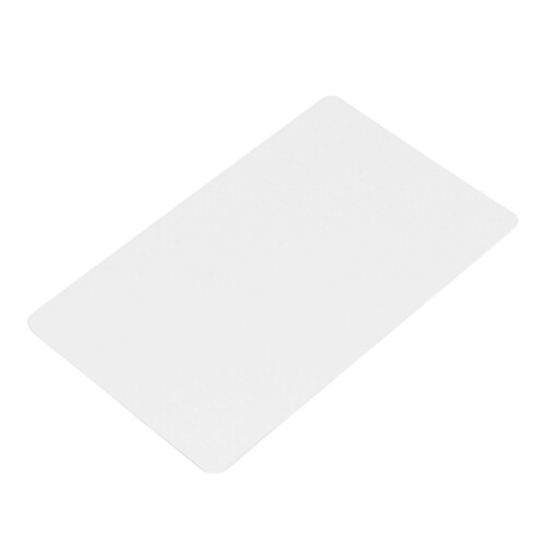 50 hojas de aluminio 86x54 mm tarjetas blanco perla 2