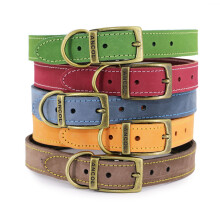 Ancol Timberwolf Leather Dog Collars
