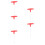5Pièces Outils Pullers T Forme Pour Métal Multi Couleurs Décor 5