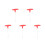 5Pièces Outils Pullers T Forme Pour Métal Multi Couleurs Décor 7