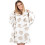 Pusheen Blanket Hoodie (Womens White) 1