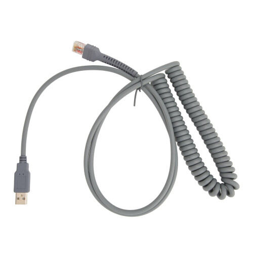 USB Barcode Cable 3Meter ABS for LS2208 LS1203 LS4208 LS4278 DS6707 Scanners 1
