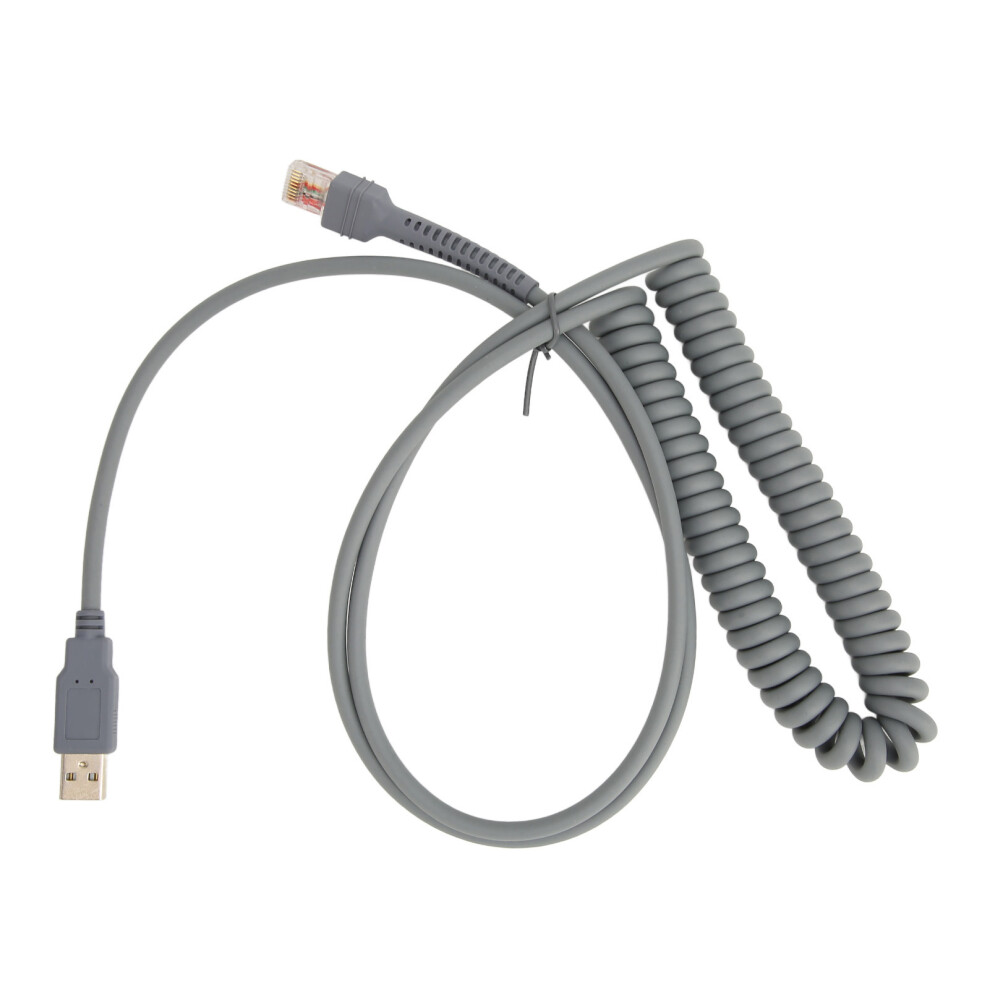 Plug And Play Barcode Scanner Cable, Suitable For Symbol Ls2208 Ergonomic Design 9147006712689
