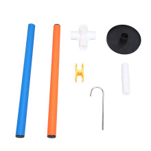 Flying Disc Outdoor-Spielset, PVC, Edelstahl,