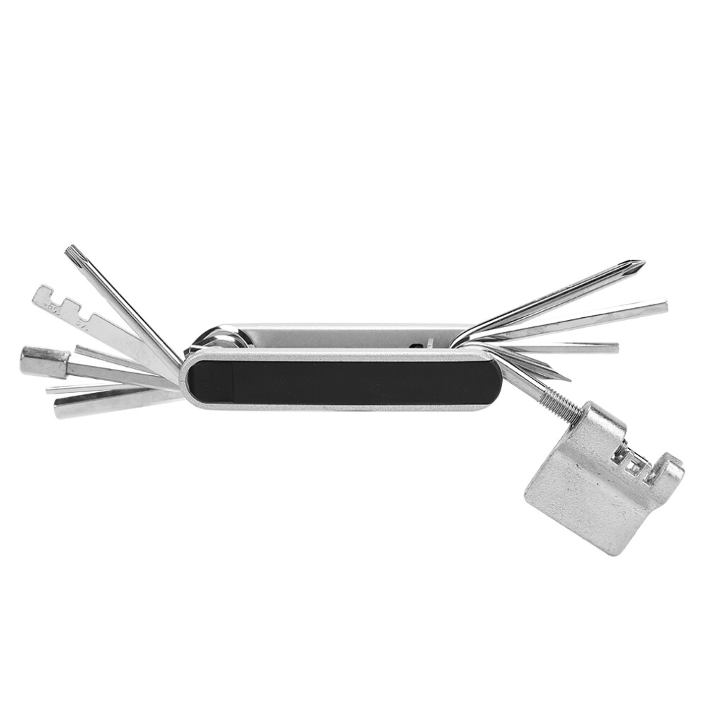 Adventurer's Essential: Compact Multitool For Bicycle Repair, Your Travel Companion, 13-In-1 Durable Gear 9463374884231