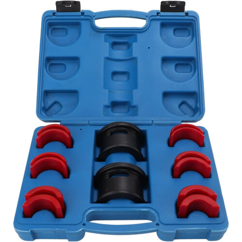 Motorcycle Fork Seal Driver Tool Kit, Adapter Sizes for Easy Installation, Essential Tool for Fork Seal Replacement