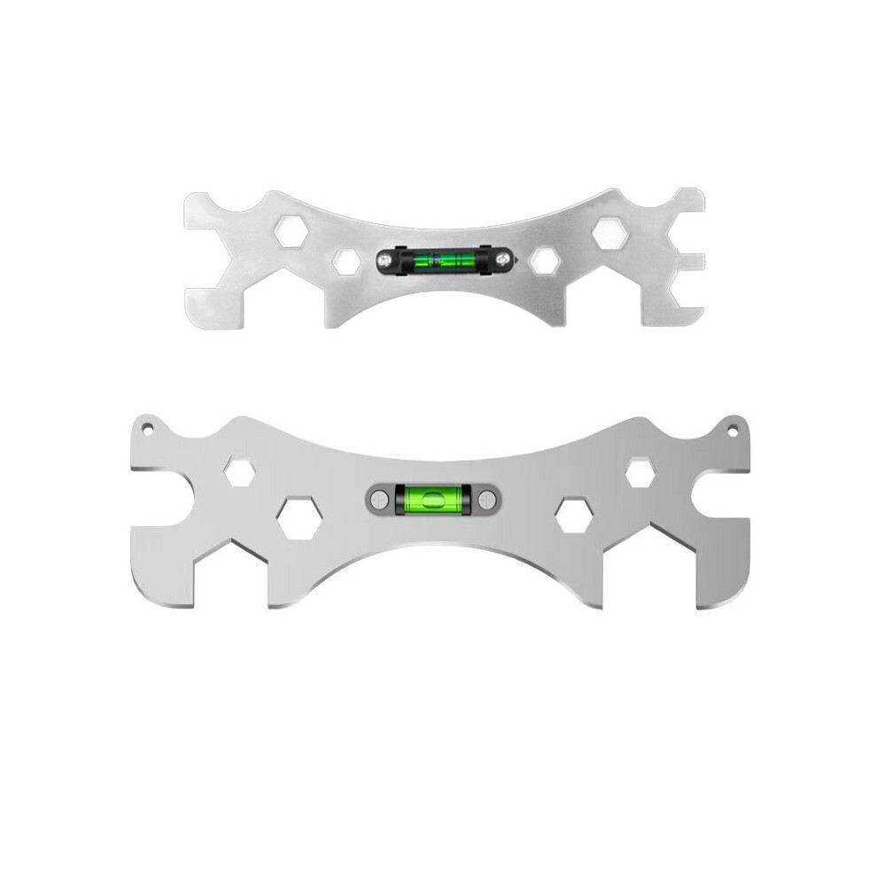 Tap Nut Wrench For Faucet Installation, Spirit Level Integrated Plumbing Install Tool 9358999621029