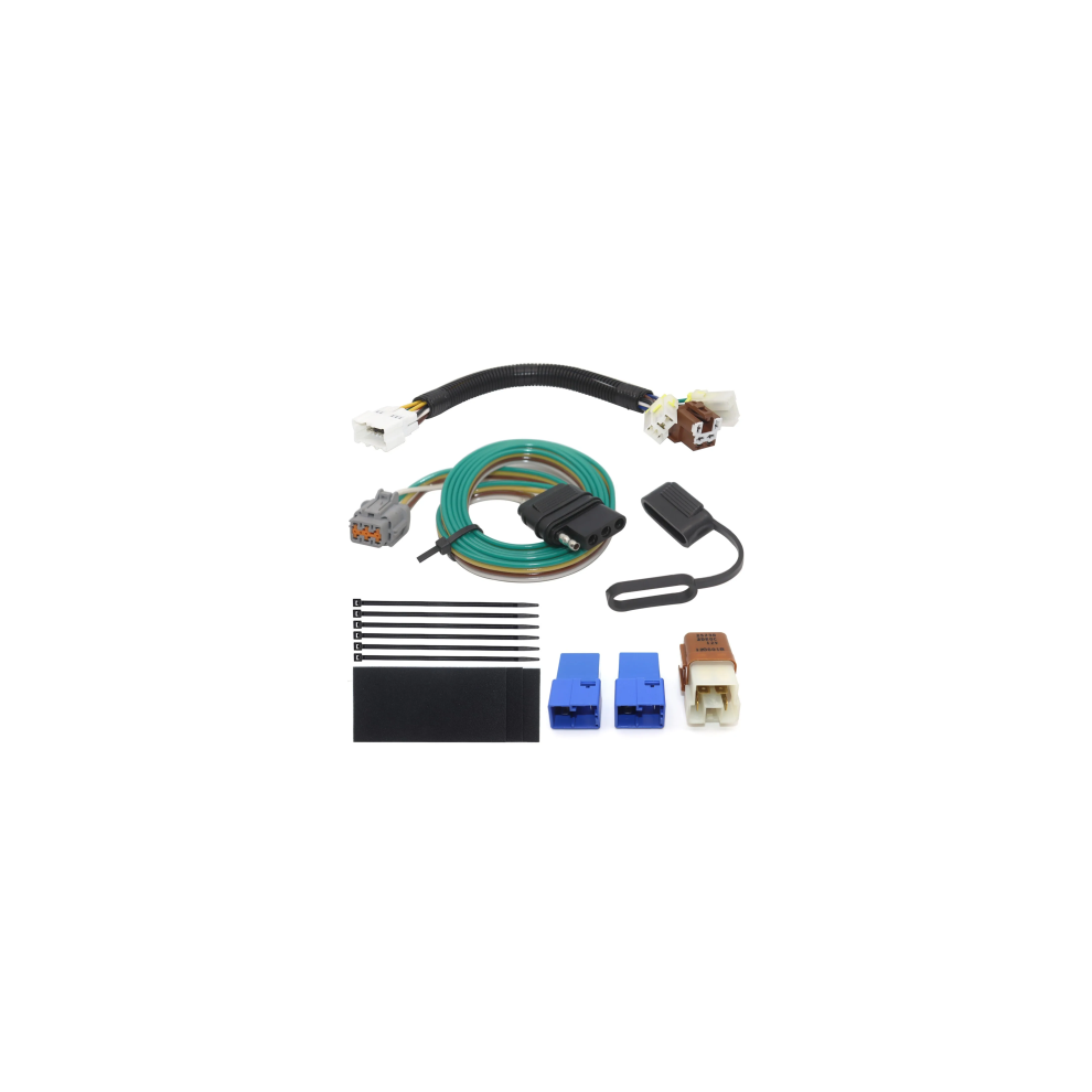 Custom-Fit Vehicle Wiring Harness For Safe Towing, Quick Plug-In Installation Ensures Hassle-Free Setup 9405630090444