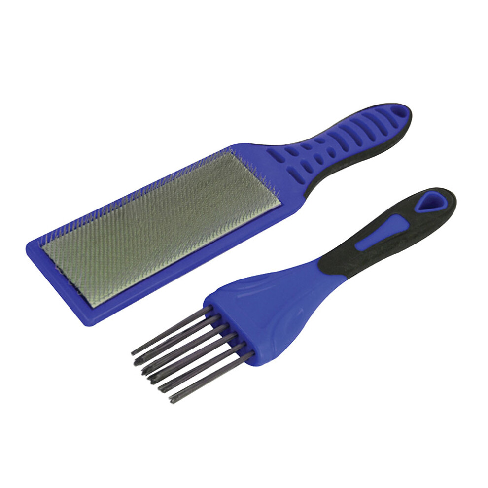 Faithfull FAIFCBKIT 2pc File Card Brush Kit