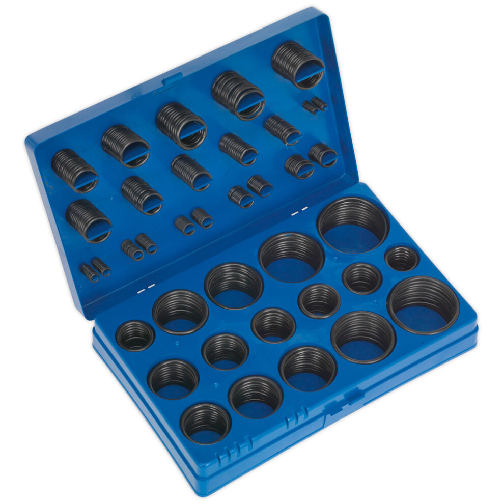 Sealey BOR407 Rubber O-Ring Assortment 407pc Imperial
