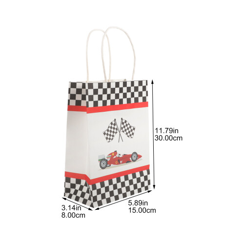 60Stk Große Papiergeschenktaschen Bunt Multifunktionale Verpackung 1
