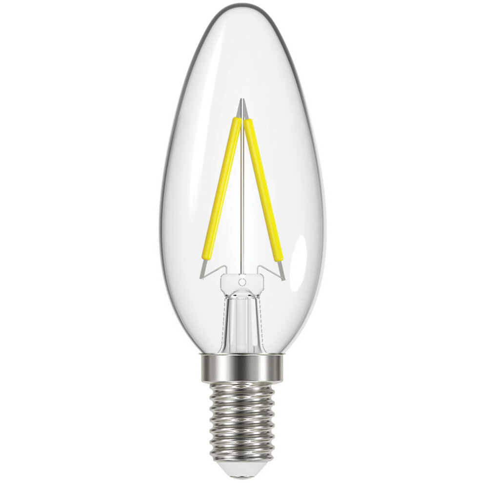 Energizer Energizer® Led Ses (E14) Candle Filament Non-Dimmable Bulb, Warm 470 Lm 4W White