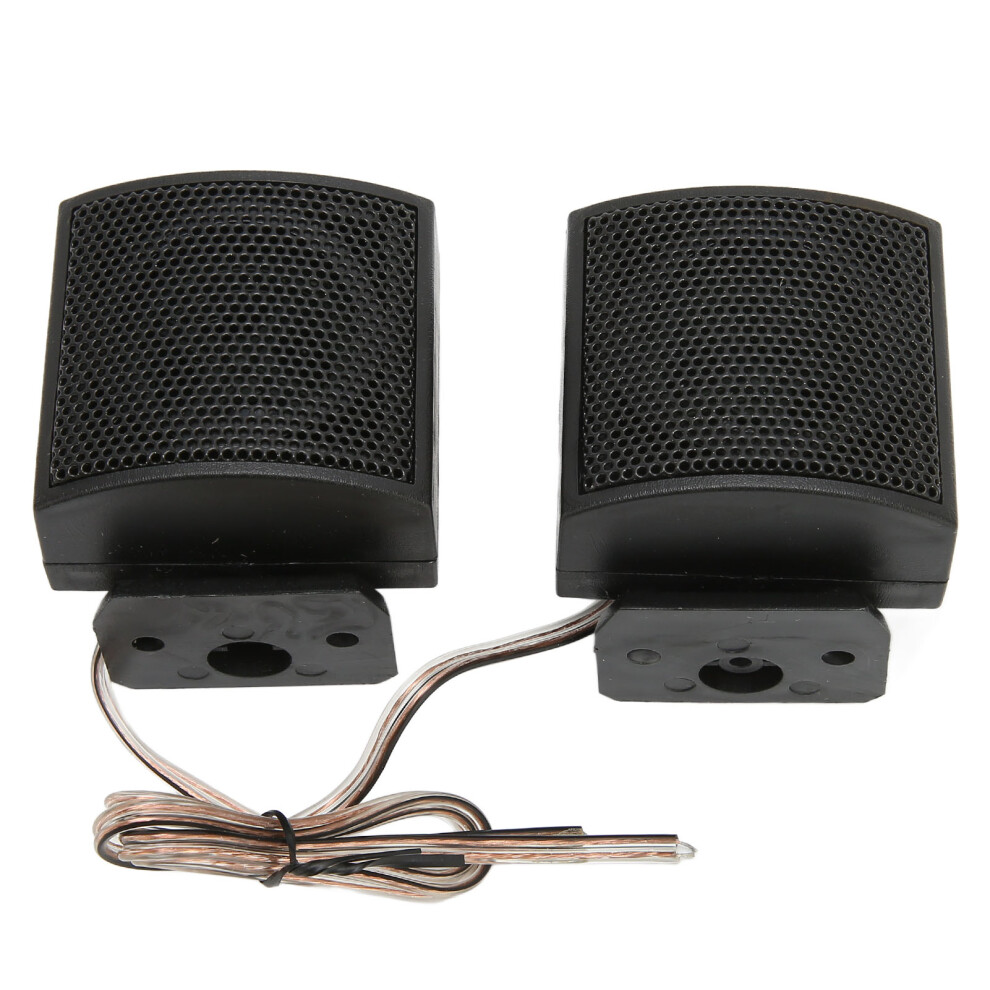 2Pcs Dome Tweeter Vehicle Speakers 500W 4Î© For Car Audio System Black 3481374287872