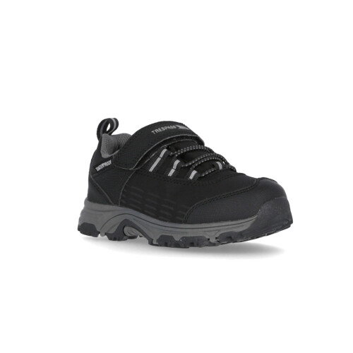 Trespass (2, Black) Trespass Kids Waterproof Walking Boots Harrelson