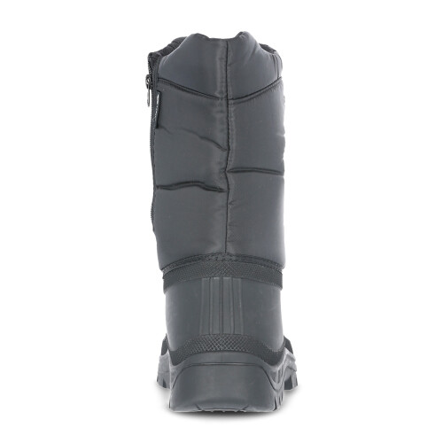 Trespass (12, Black) Trespass Adults Pull On Snow Boots Dodo 1